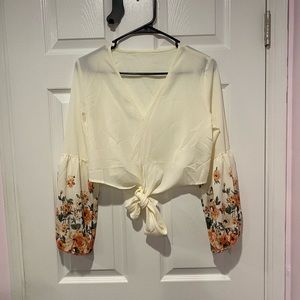 SHEIN Floral Crop